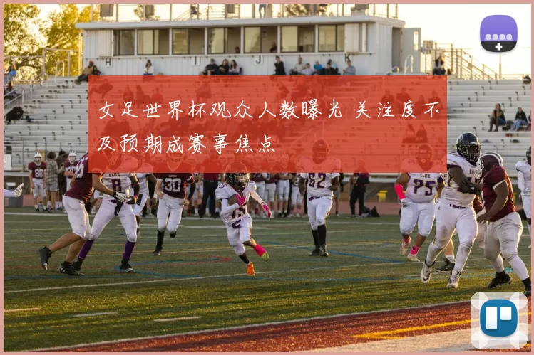 女足世界杯观众人数曝光 关注度不及预期成赛事焦点